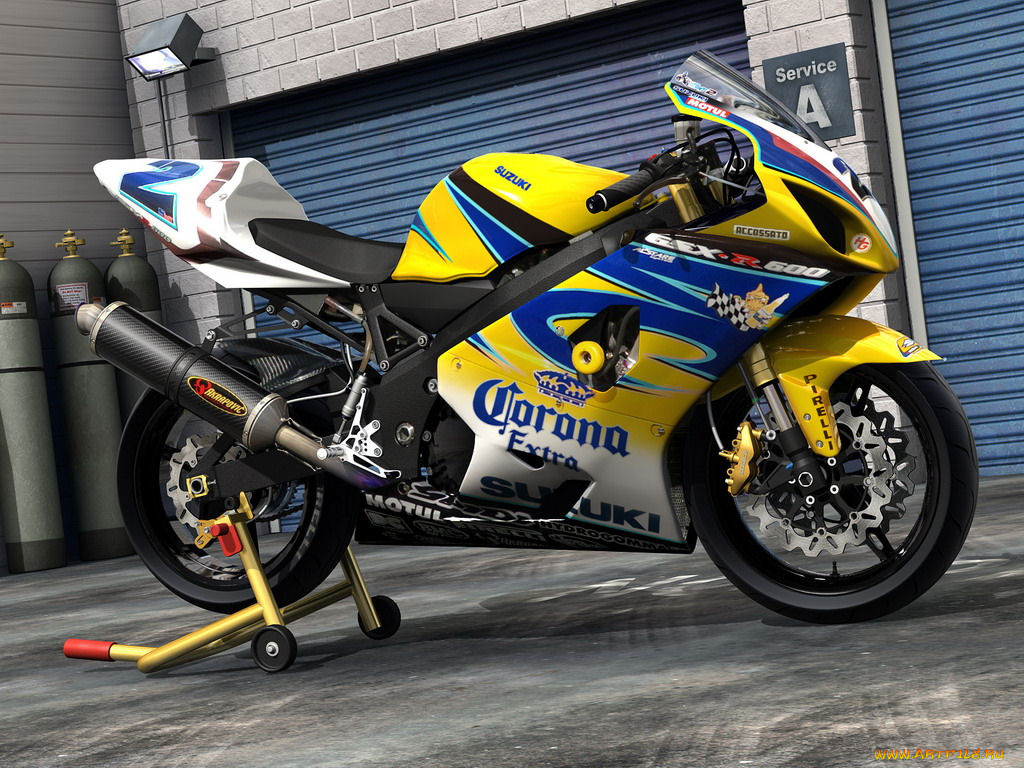 мотоциклы, 3d