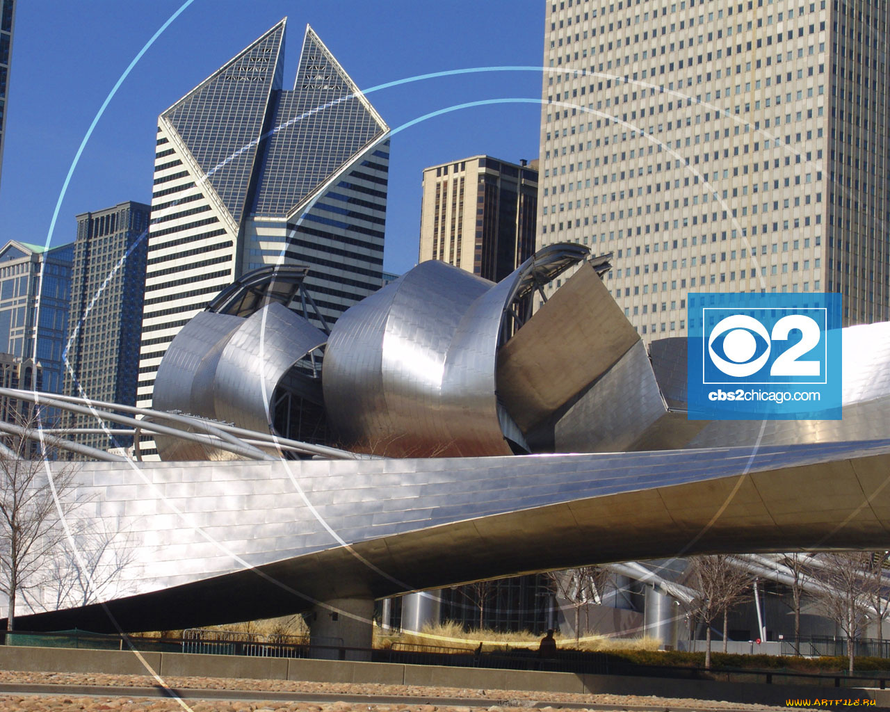 города, Чикаго, сша