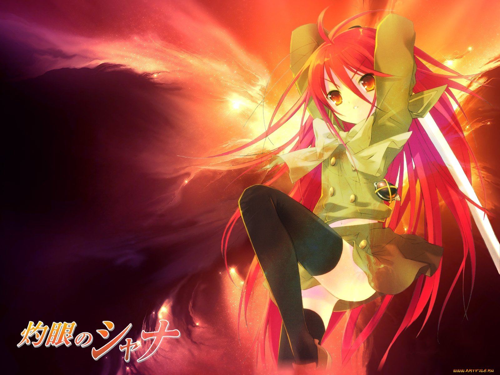 аниме, shakugan, no, shana