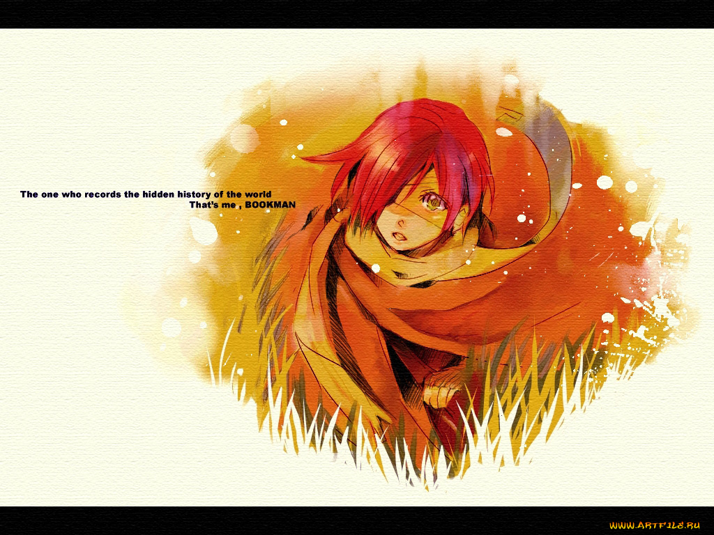 bookman, jr, by, nairchan, аниме, gray, man