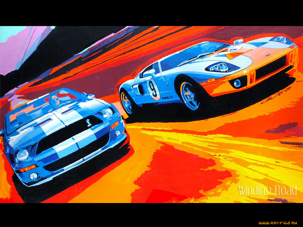 автомобили, векторная, графика