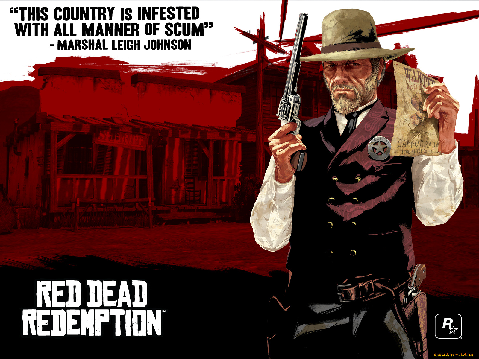 red, dead, redemption, видео, игры