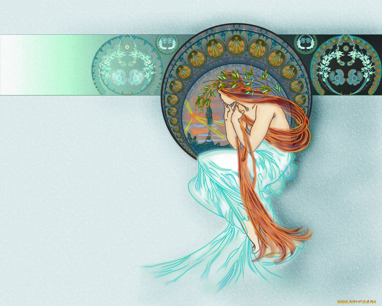 рисованные, люди