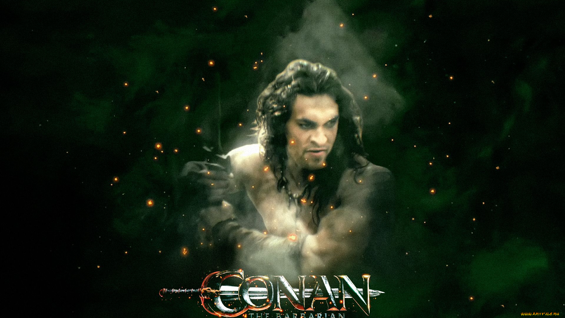 conan, the, barbarian, 3d, кино, фильмы, 2011