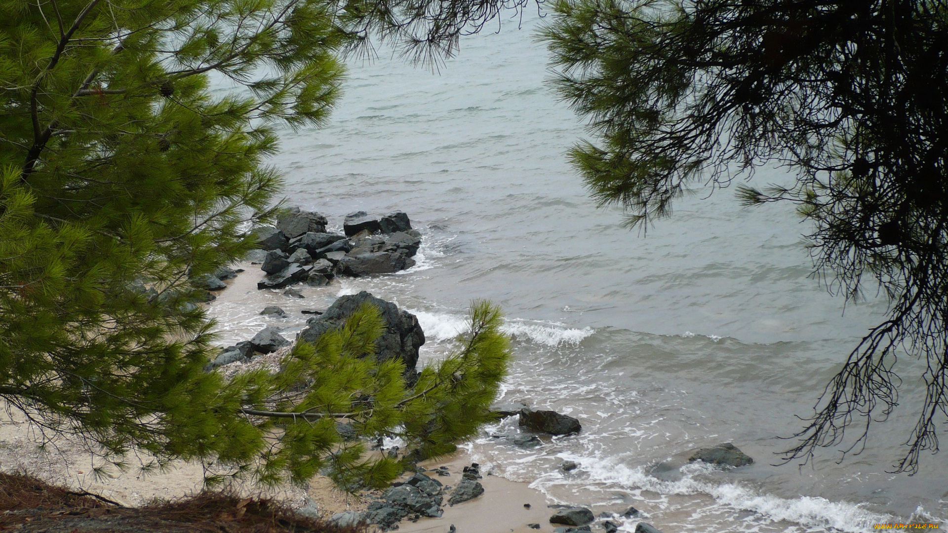 греция, аленка, меховская, природа, побережье