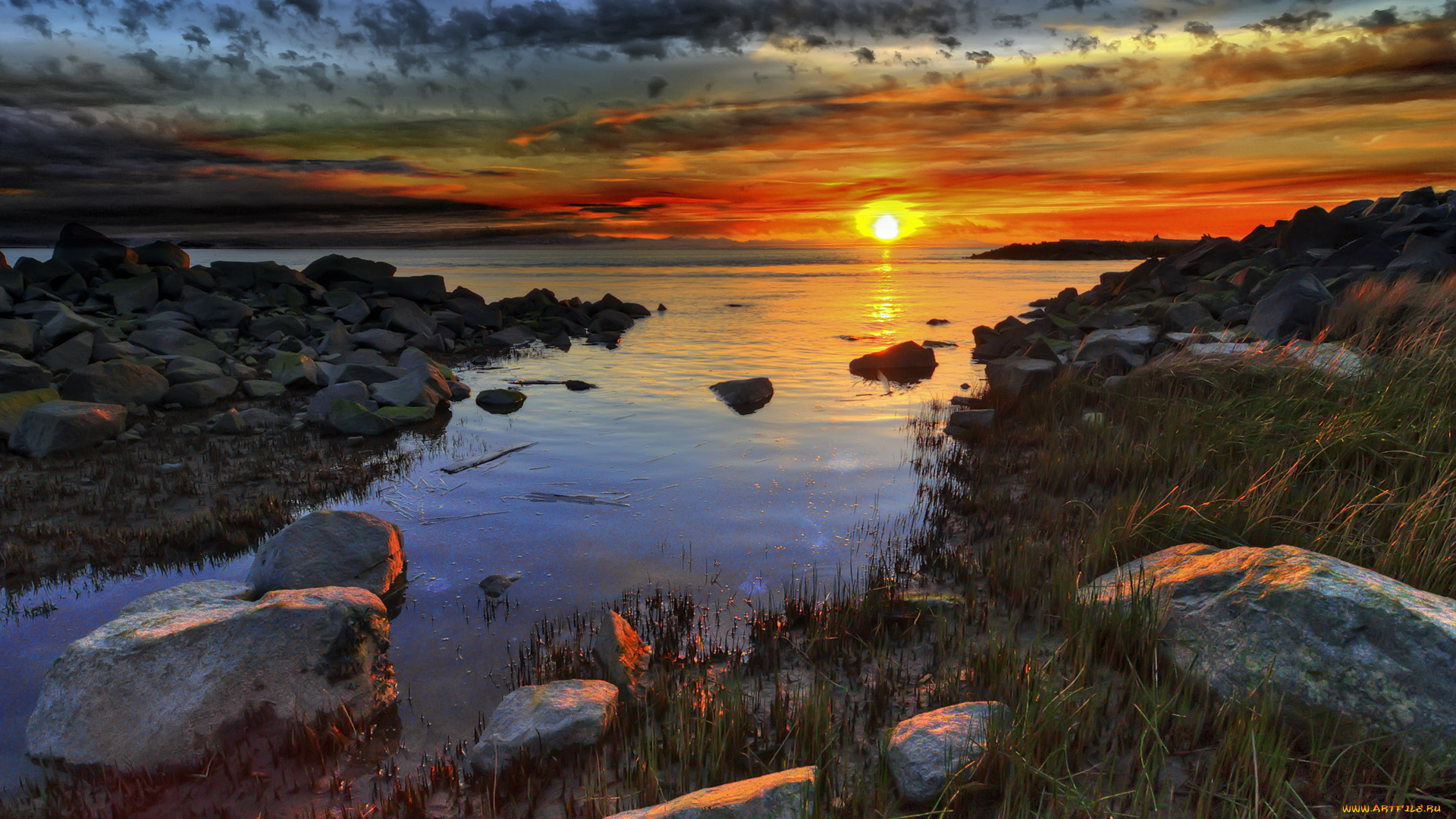 природа, восходы, закаты