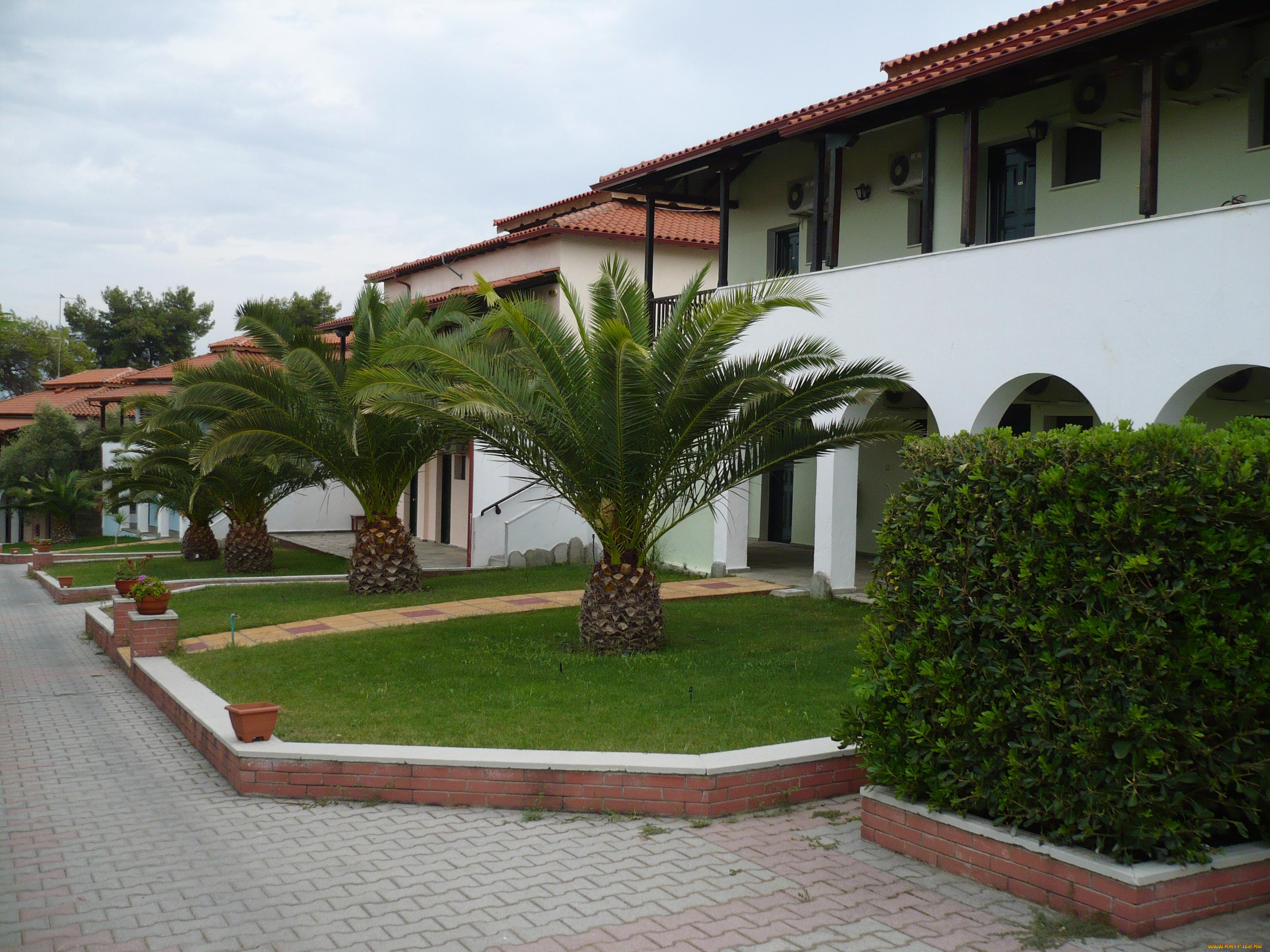 греция, аленка, меховская, города, здания, дома