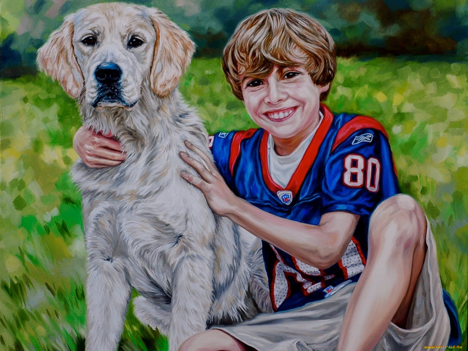 kathy, stark, рисованные, мальчик, собака