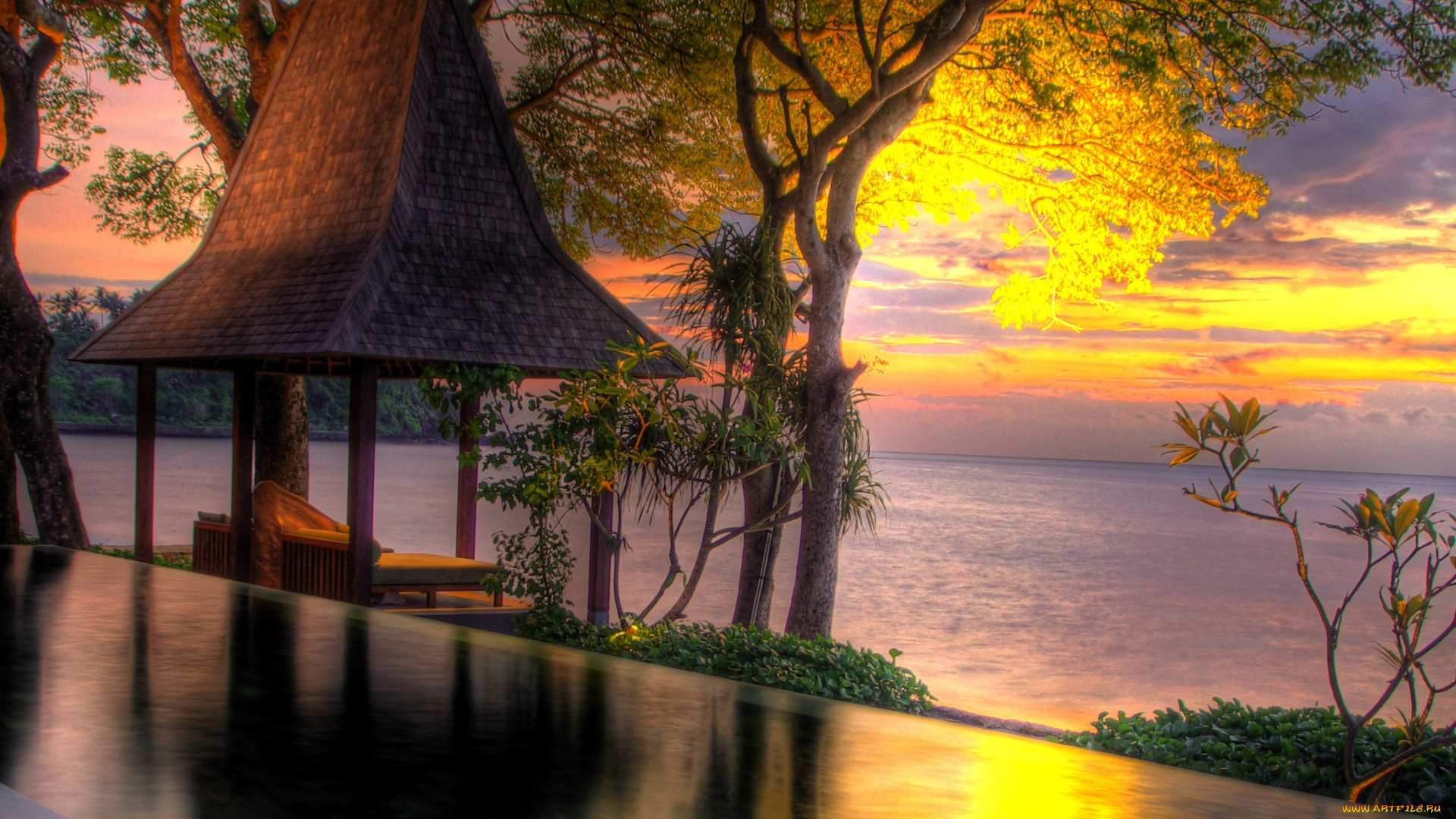 beautiful, view, hdr, природа, пейзажи, море, курорт