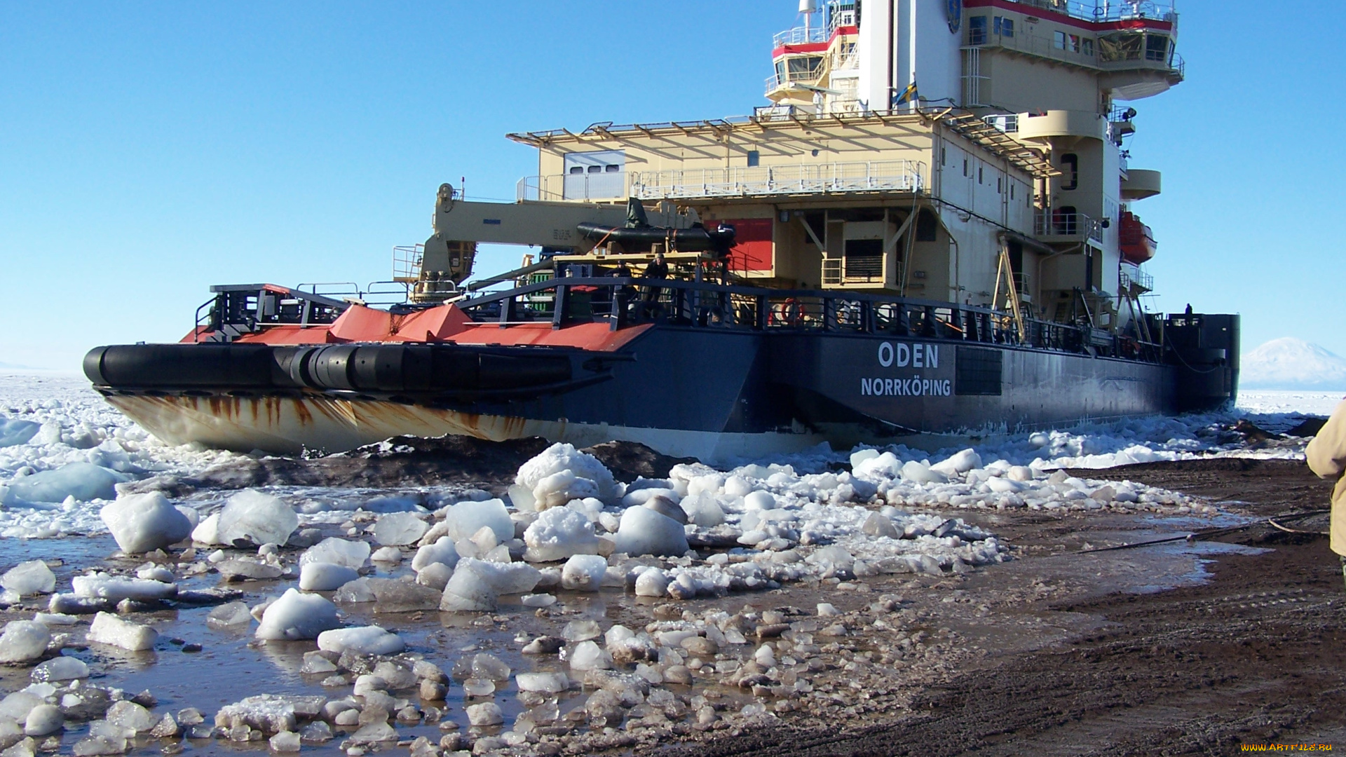 корабли, ледоколы, oden