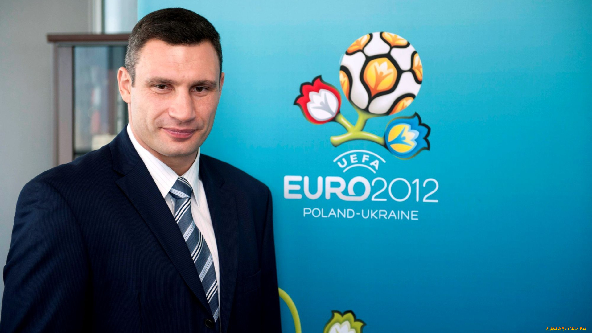 мужчины, виталий, владимир, кличко, боксер, евро, 2012