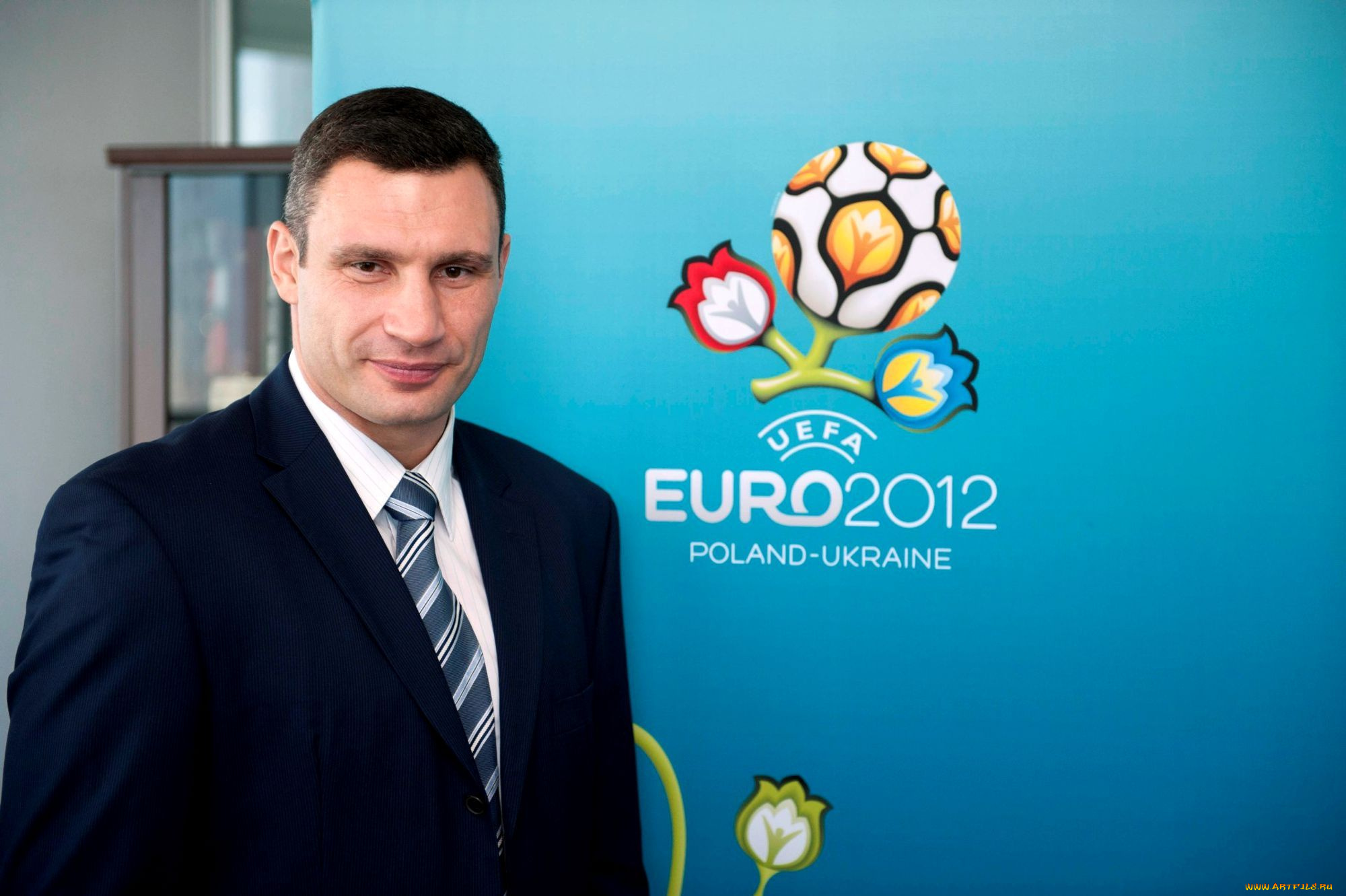 мужчины, виталий, владимир, кличко, боксер, евро, 2012