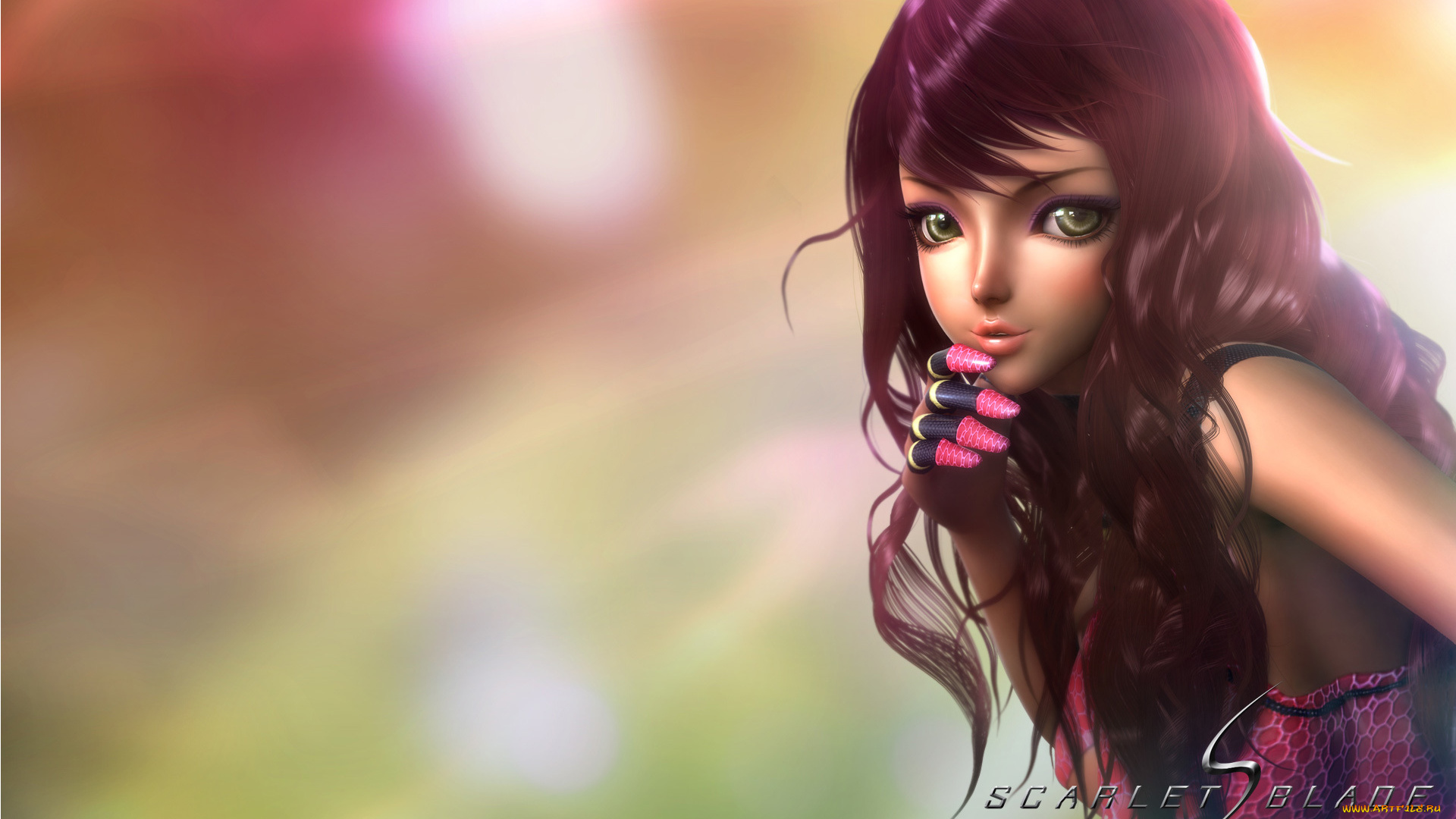 scarlet, blade, видео, игры, девушка