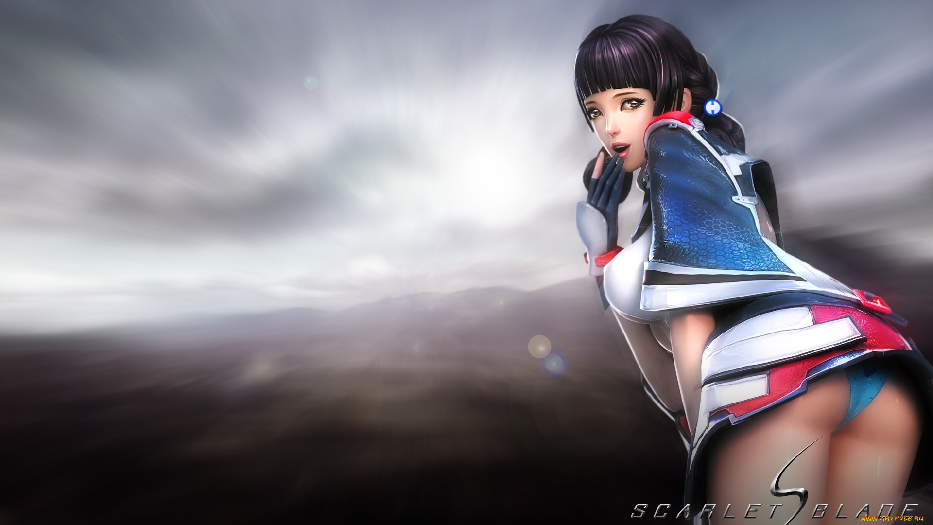scarlet, blade, видео, игры, девушка