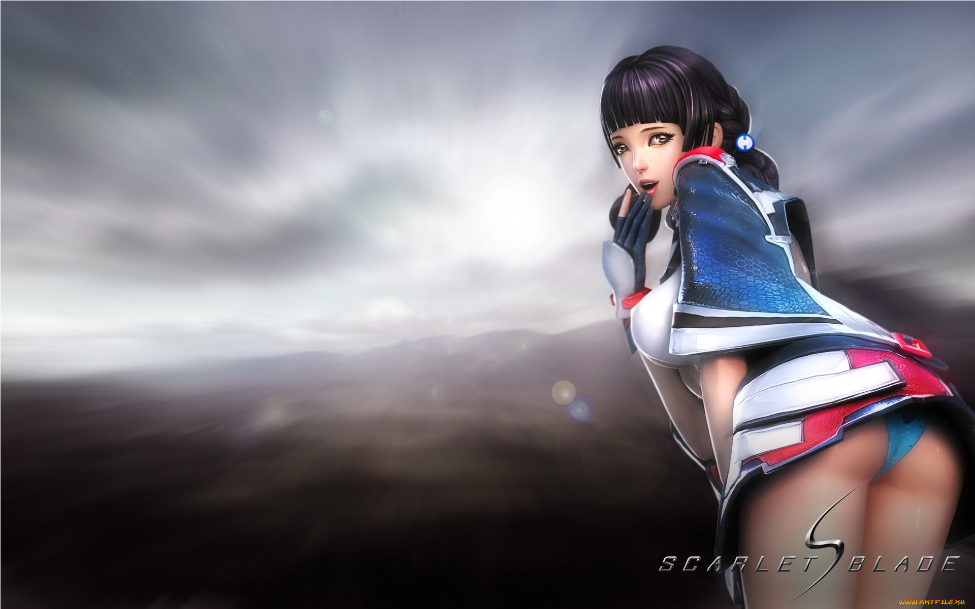 scarlet, blade, видео, игры, девушка