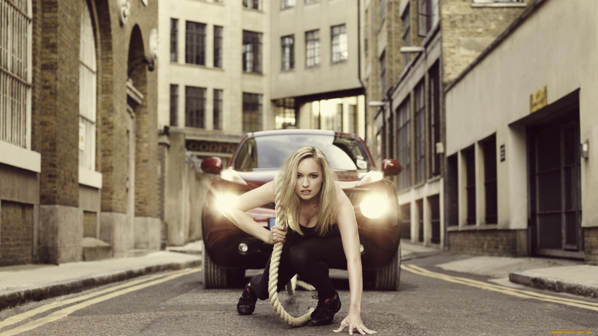 автомобили, авто, с, девушками, nissan