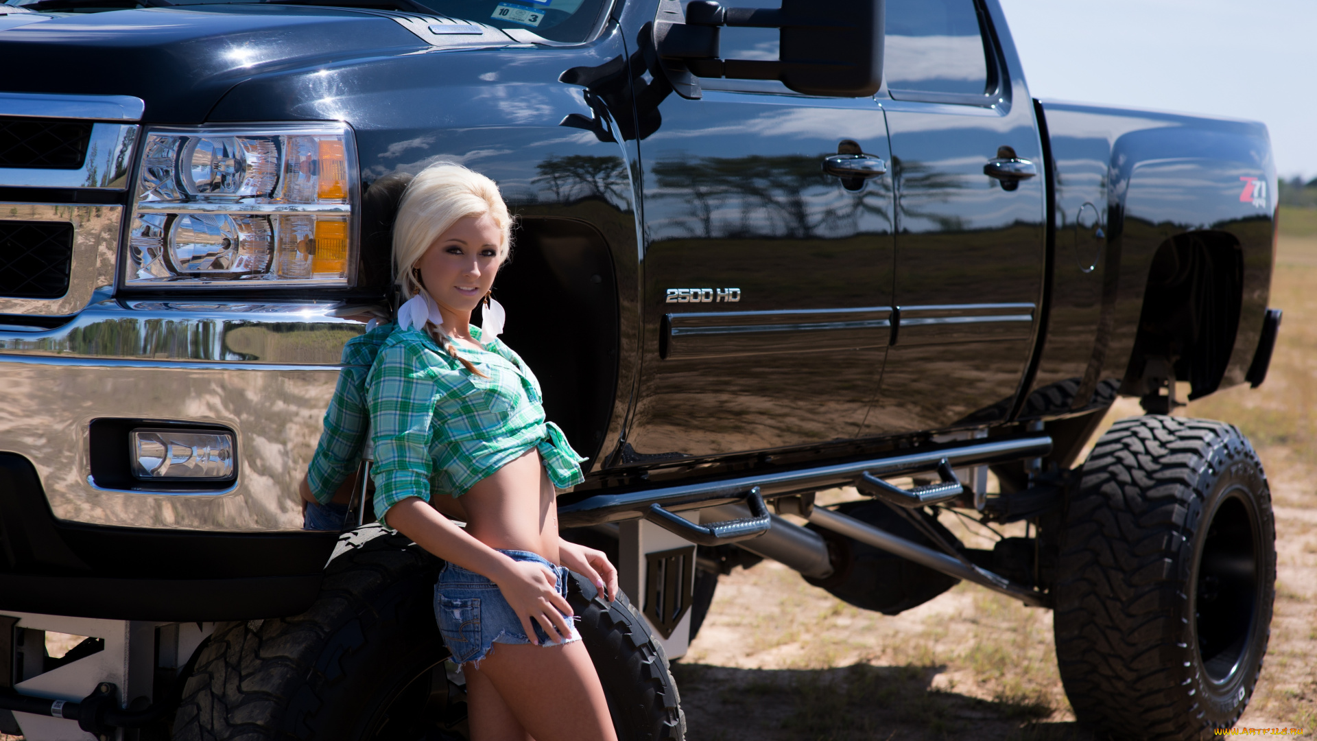 автомобили, авто, с, девушками, поза, девушка, авто