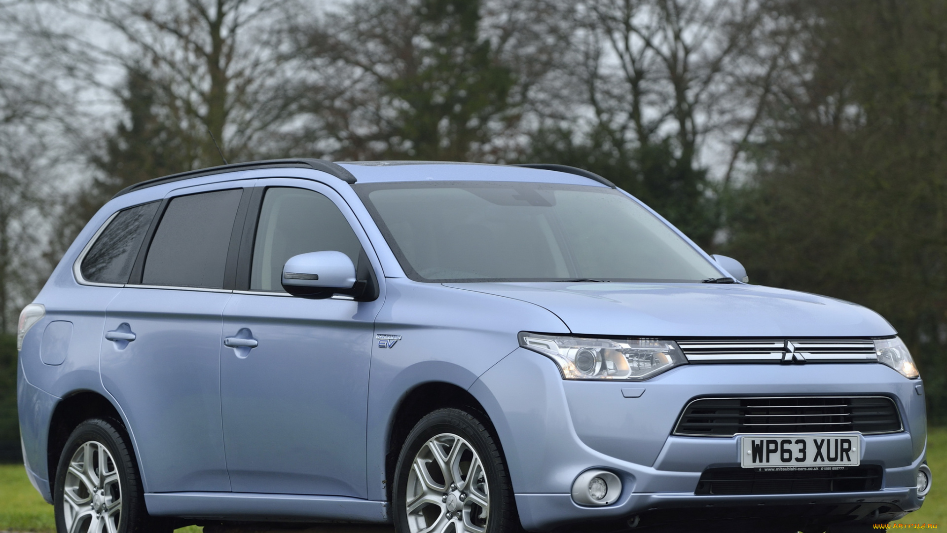 автомобили, mitsubishi, outlander, phev, uk-spec, серый