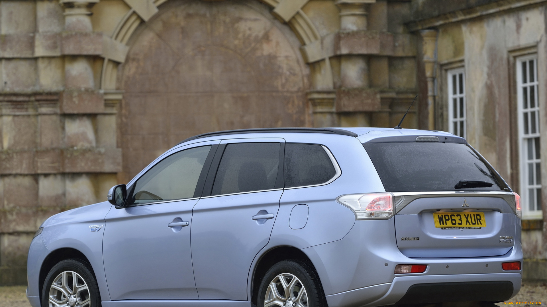 автомобили, mitsubishi, outlander, серый, uk-spec, phev