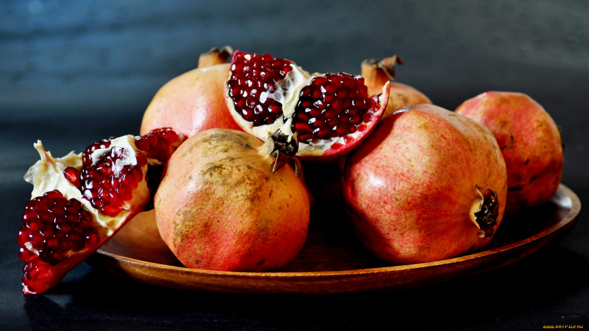 еда, гранат