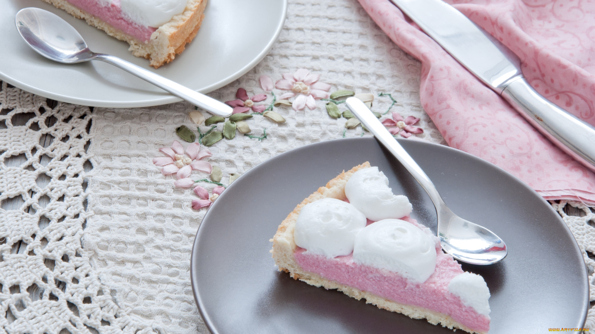 еда, торты, безе