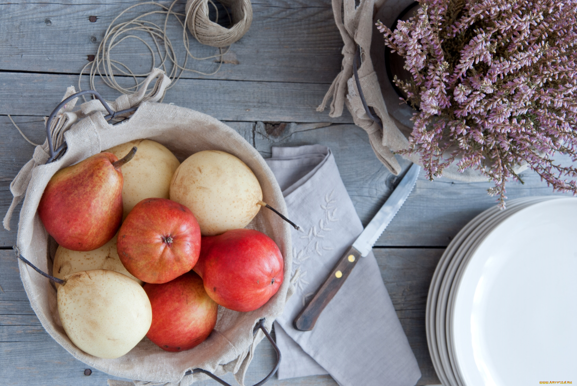 еда, груши, вереск, плоды