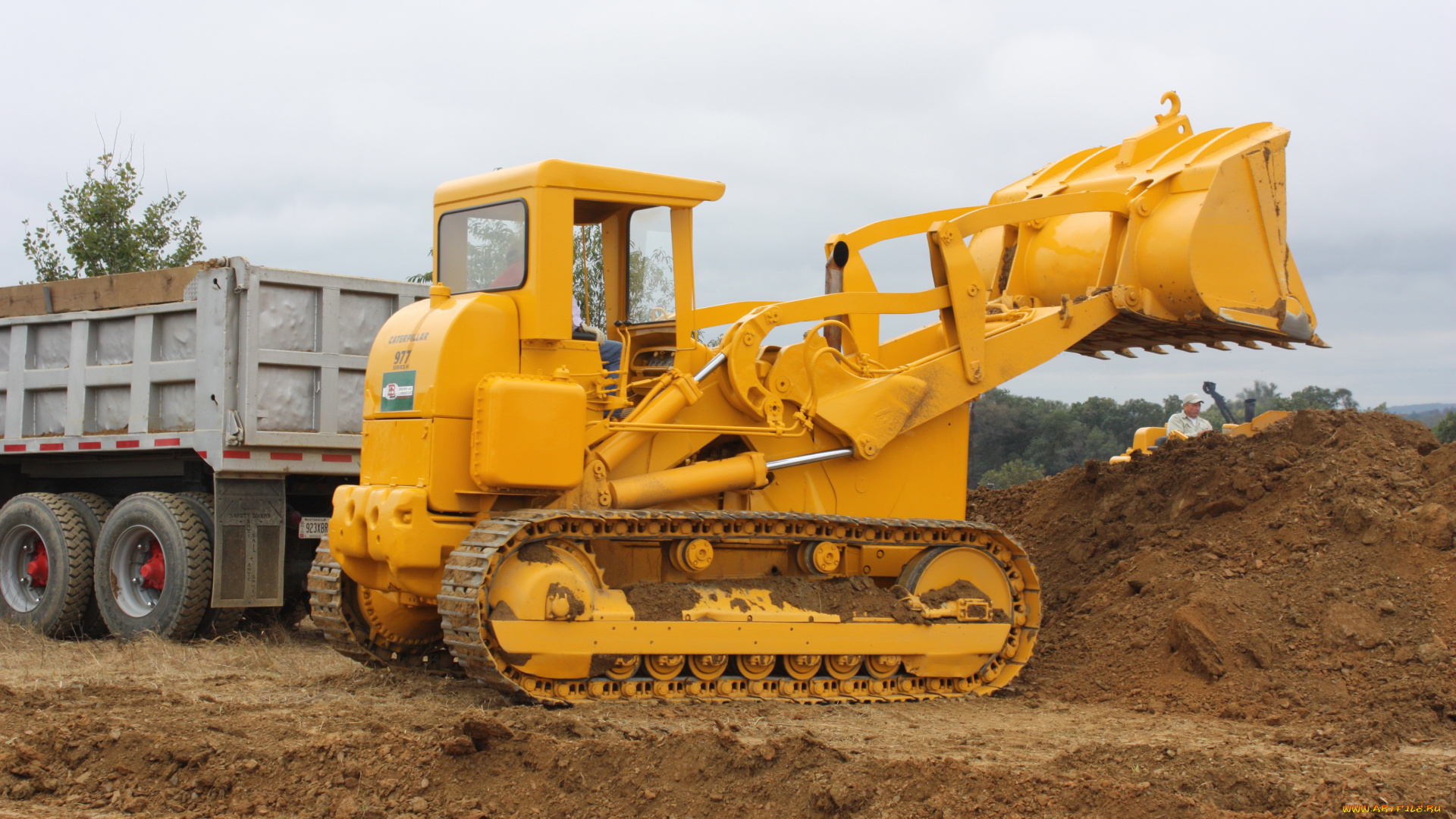 техника, бульдозеры, caterpillar