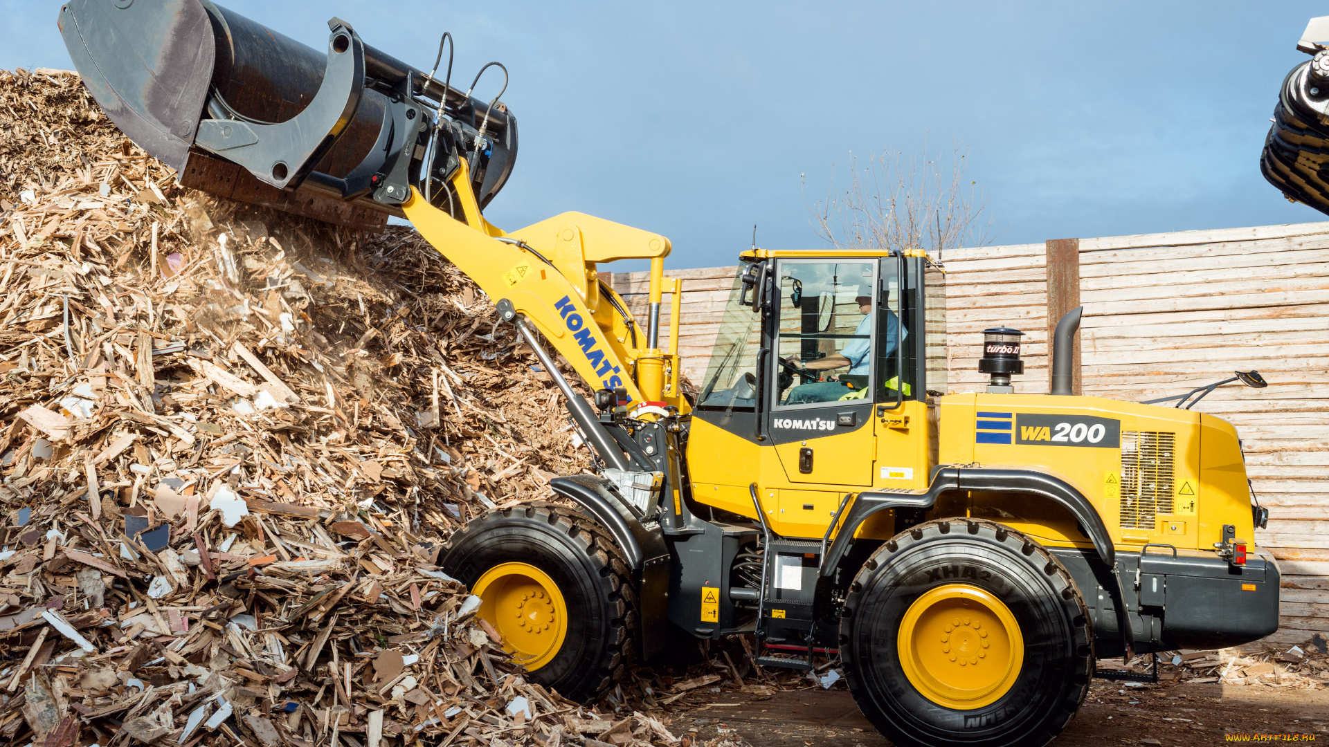 техника, фронтальные, погрузчики, komatsu