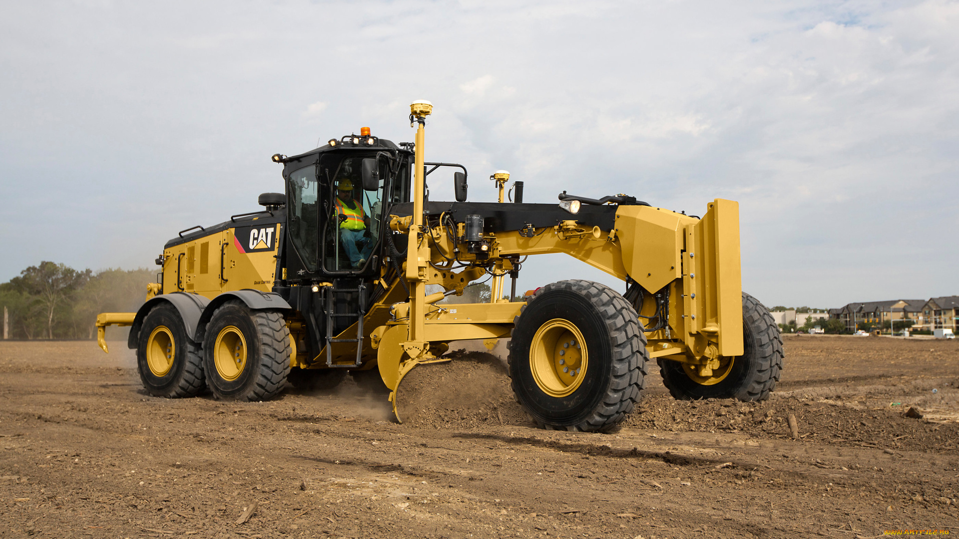 техника, грейдеры, caterpillar