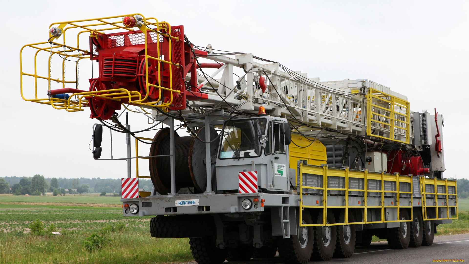 техника, краны, mzkt