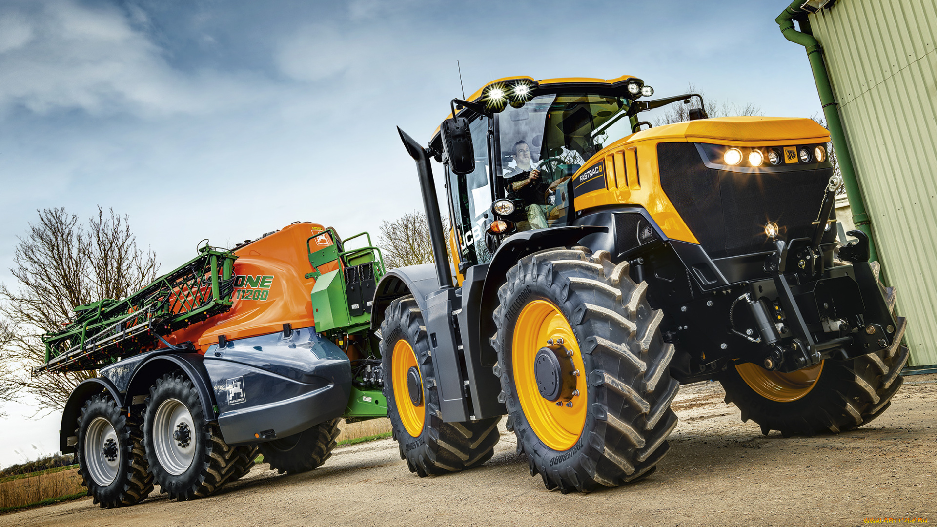 техника, тракторы, jcb