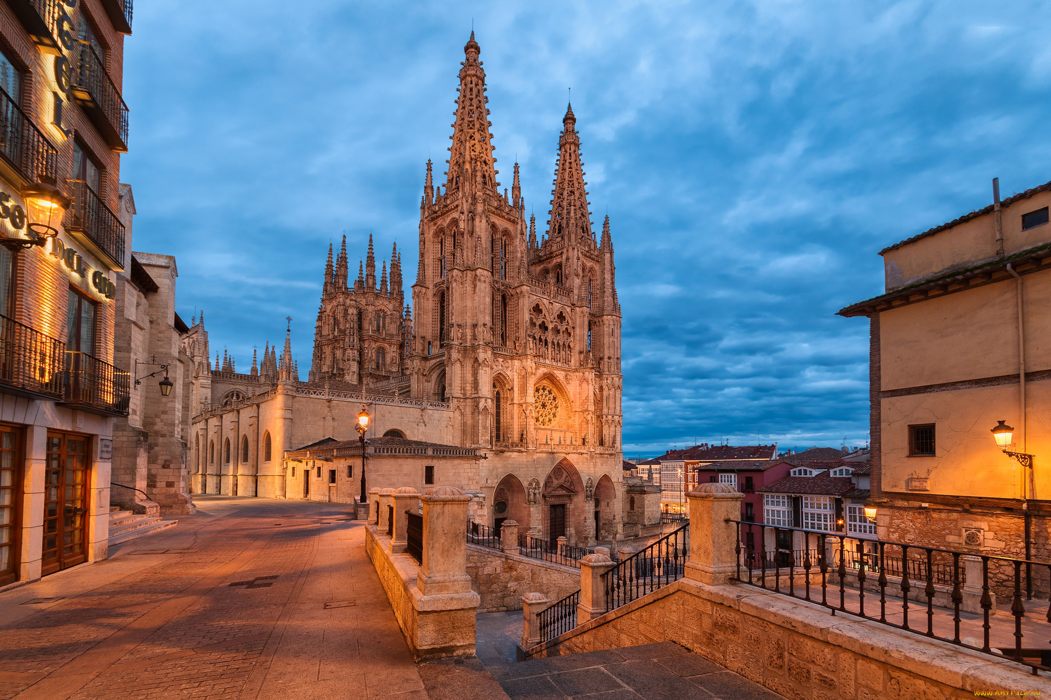 catedral, de, burgos, , castillas, y, le&, 243, города, -, католические, соборы, , костелы, , аббатства, храм
