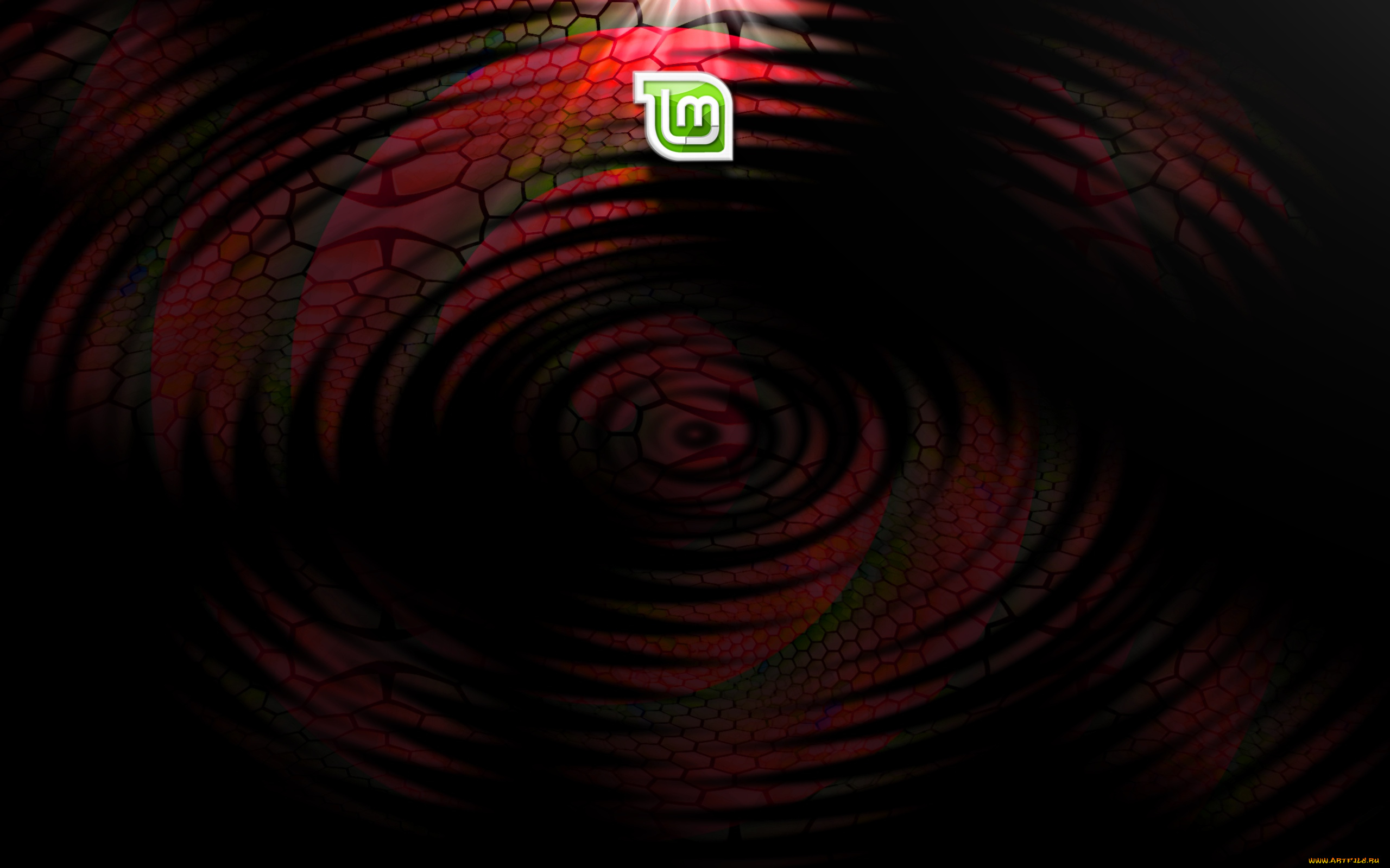 компьютеры, linux, логотип, фон