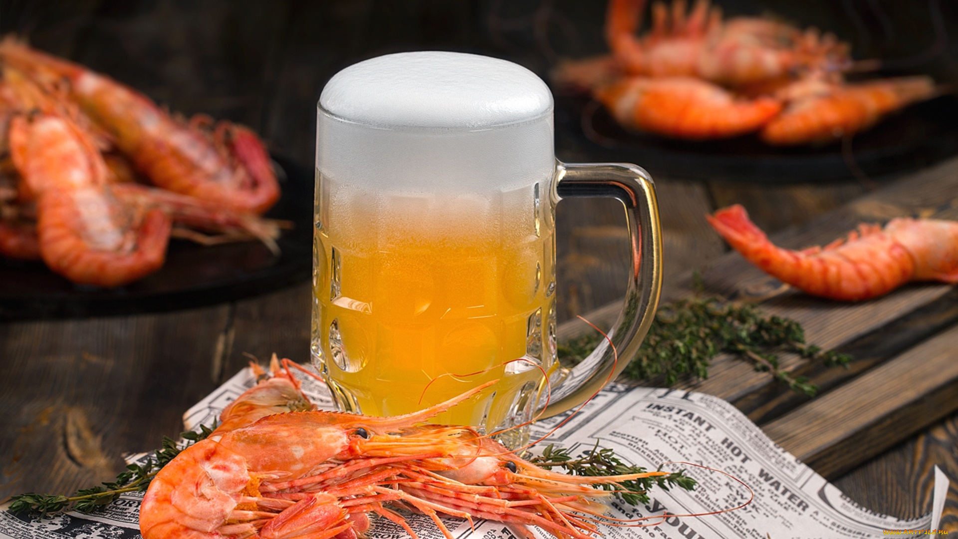 еда, напитки, , пиво, креветка, пиво, бокал