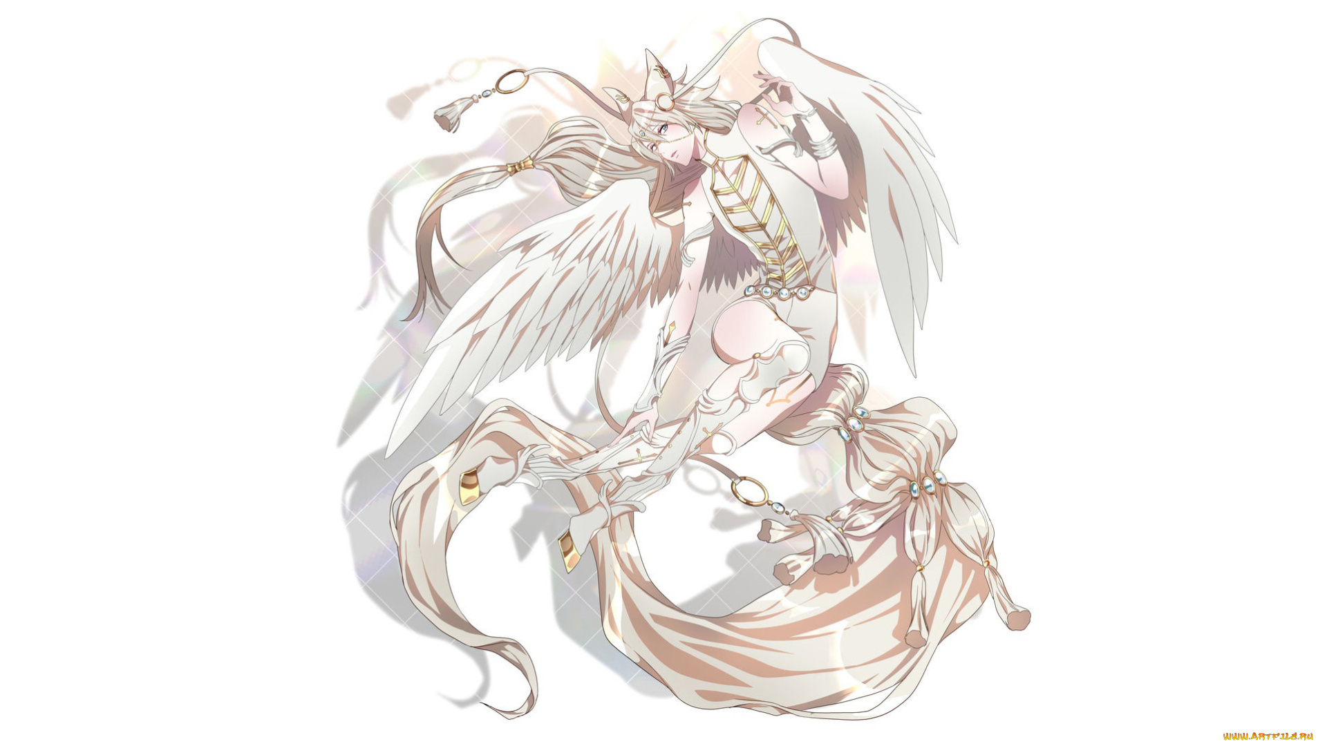 аниме, животные, , существа, парень