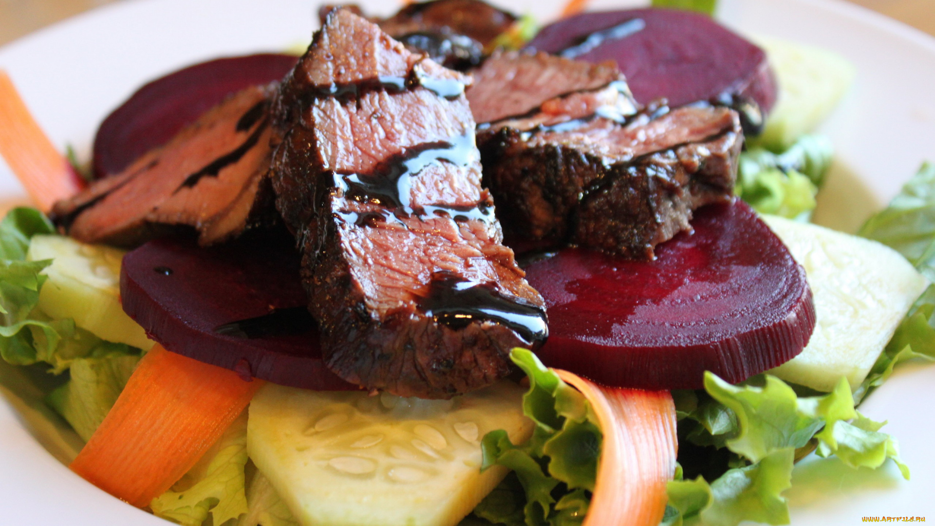 еда, мясные, блюда, мясо, стейк