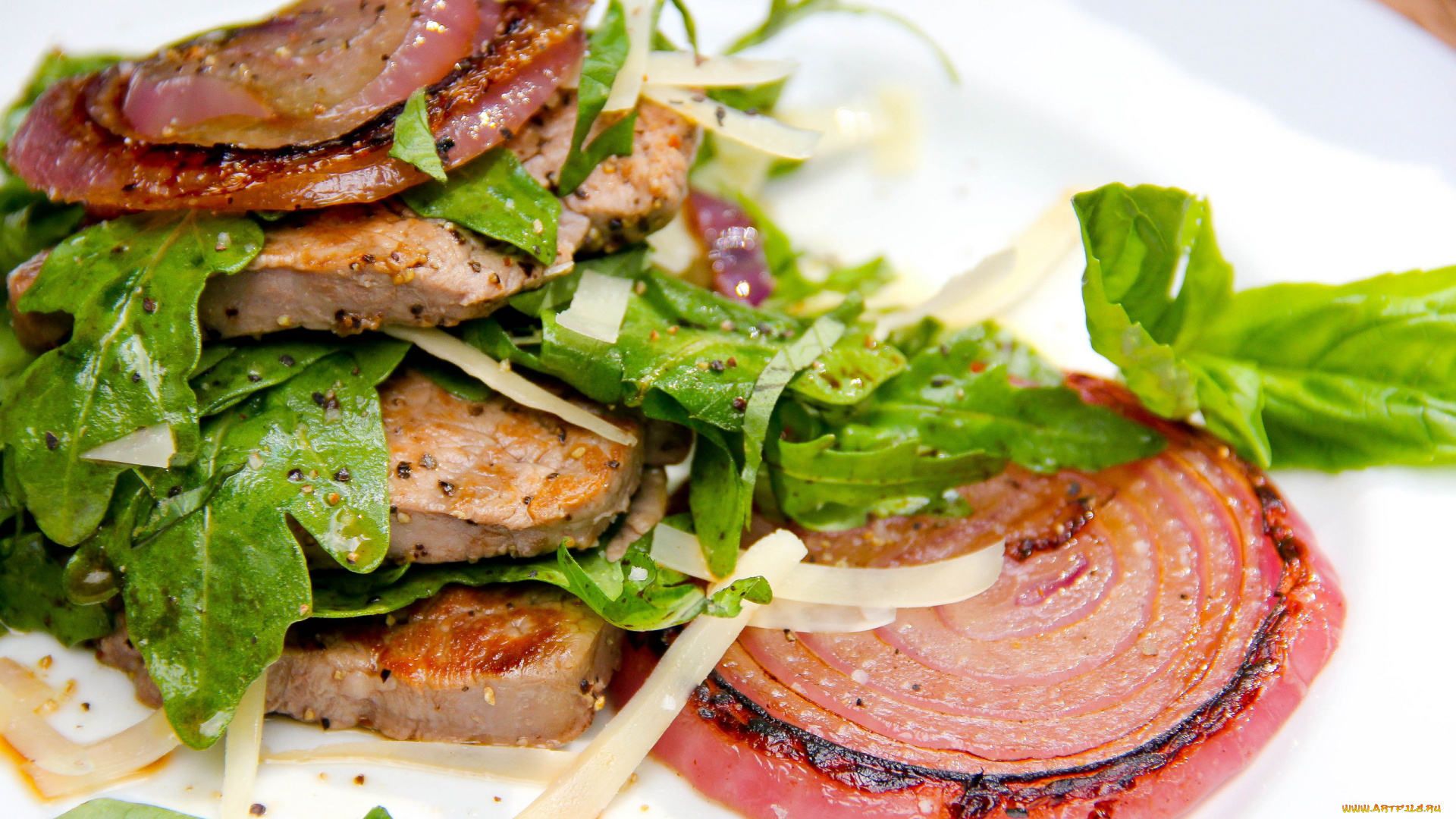 еда, мясные, блюда, мясо, стейк