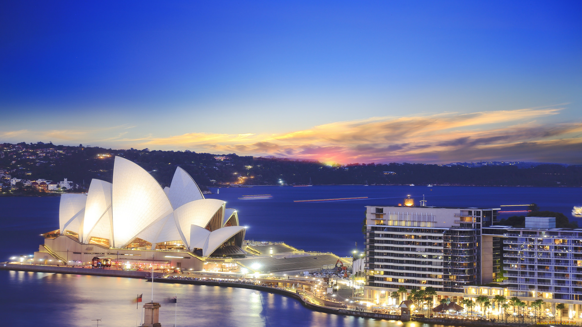 города, сидней, , австралия, простор
