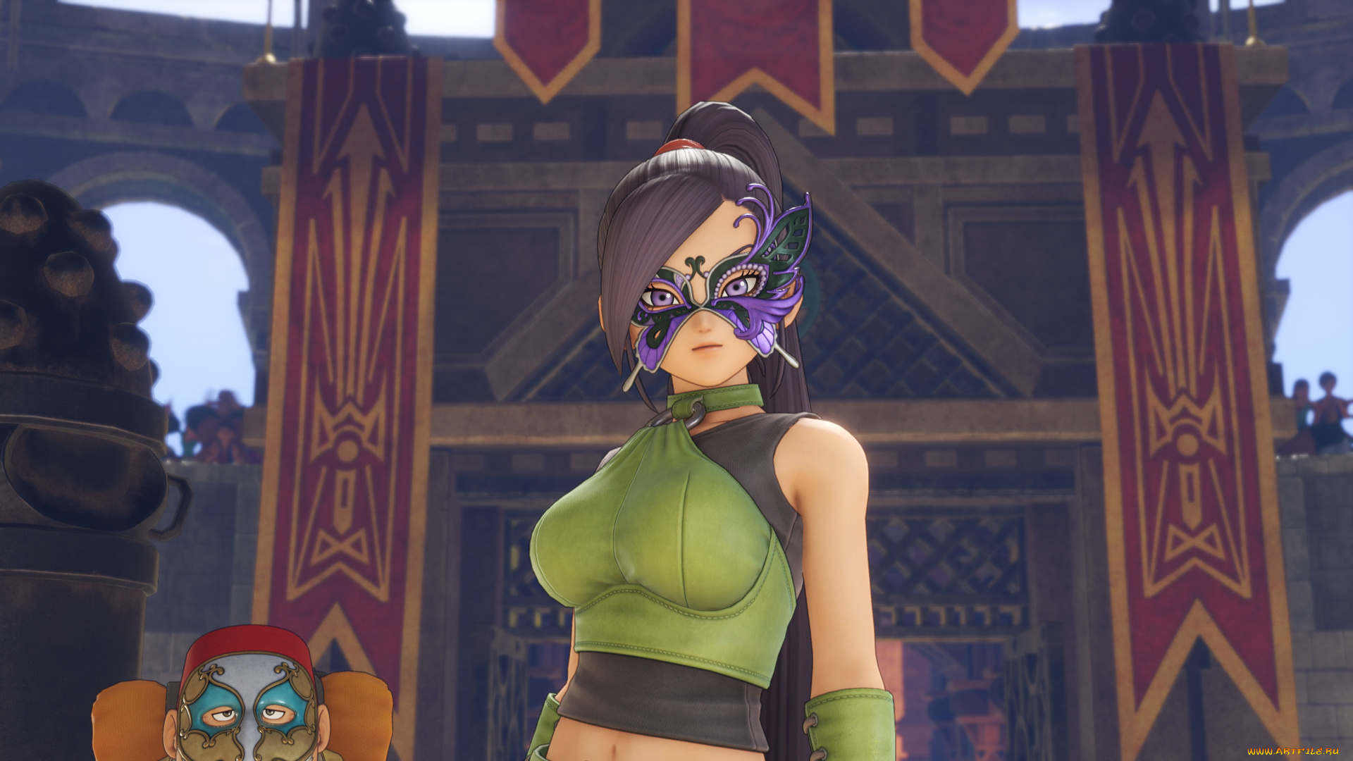 видео, игры, dragon, quest, xi, dragon, quest, xi