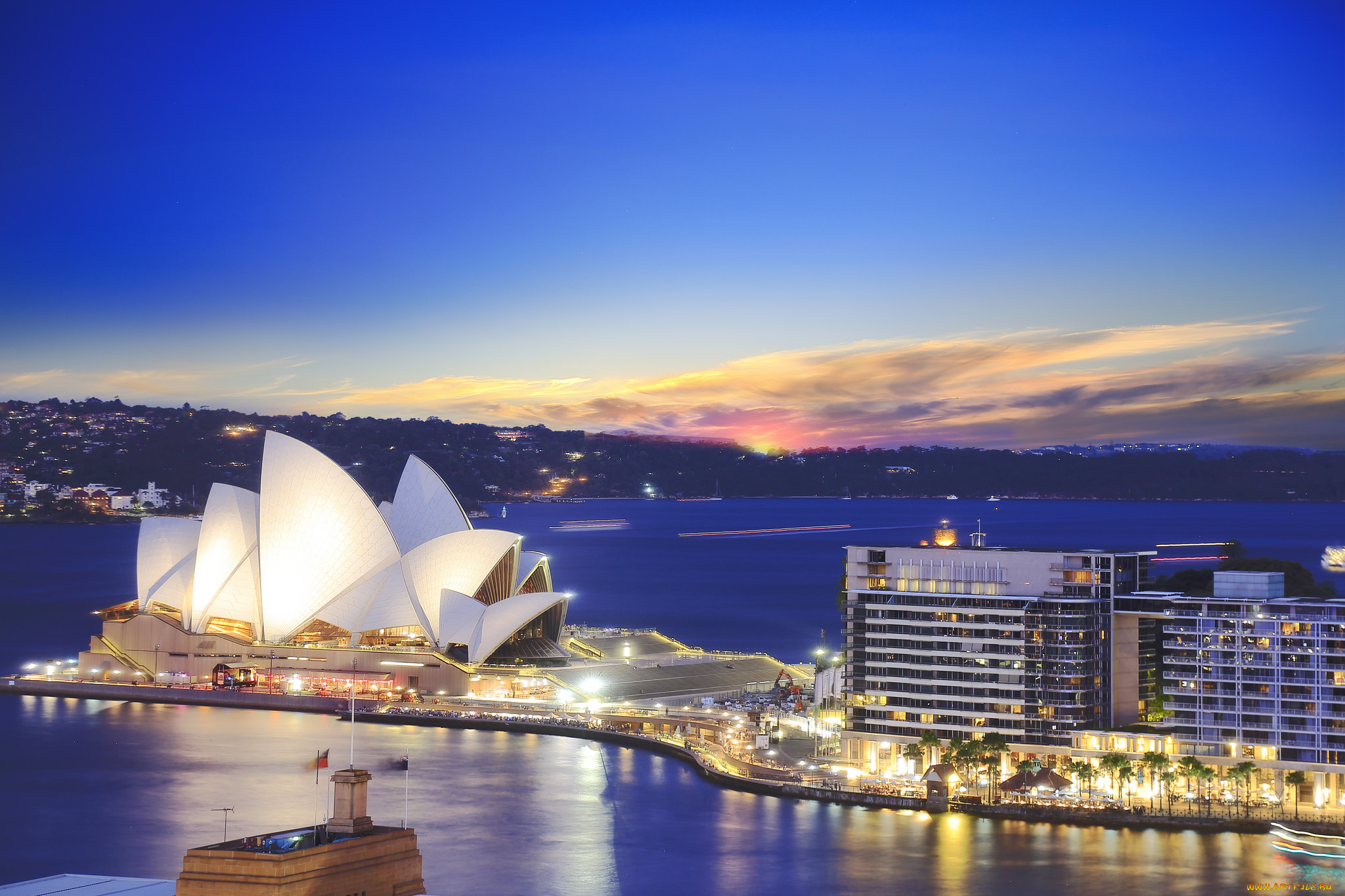 города, сидней, , австралия, простор