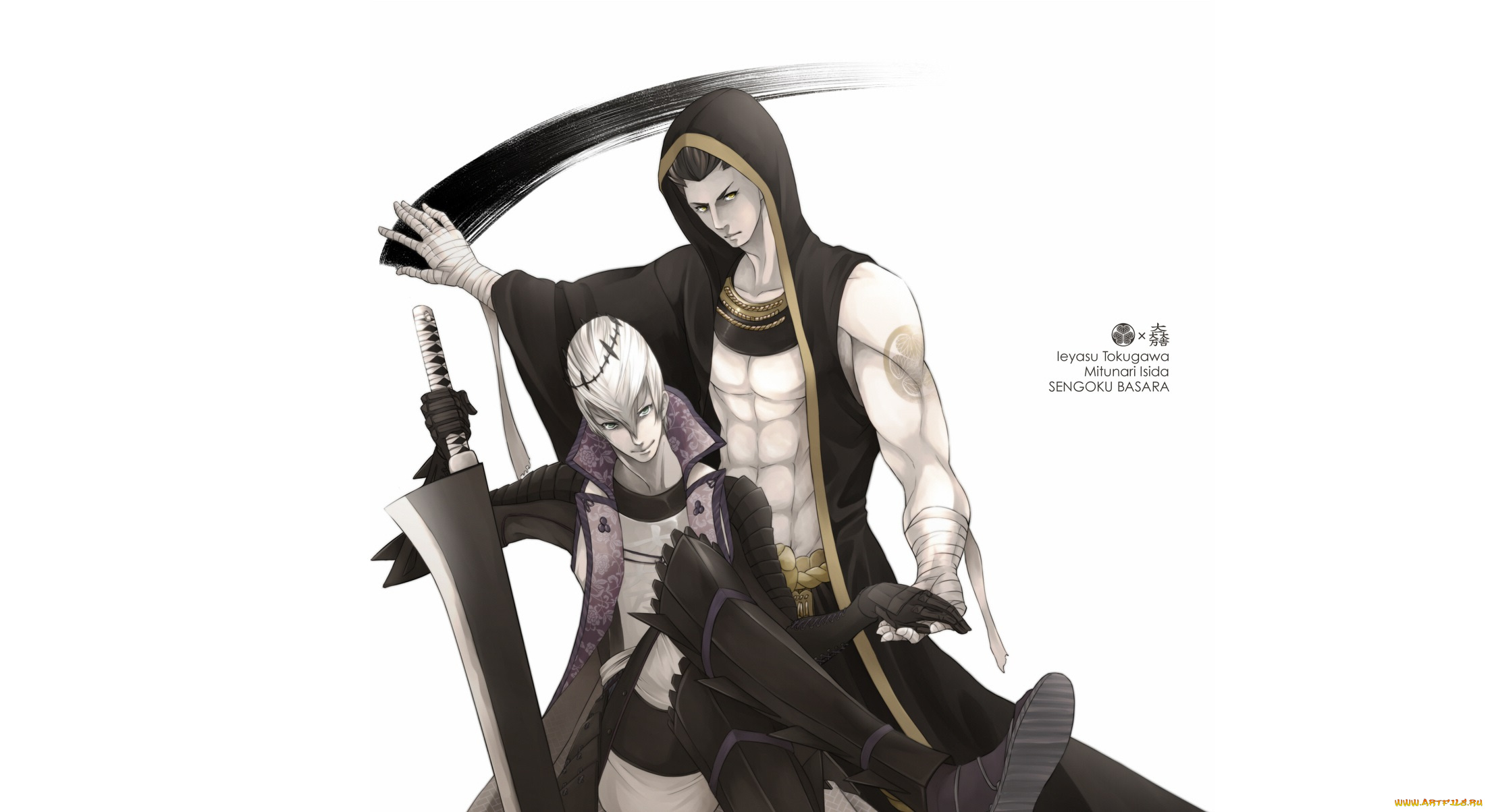 аниме, sengoku, basara, эпоха, смут