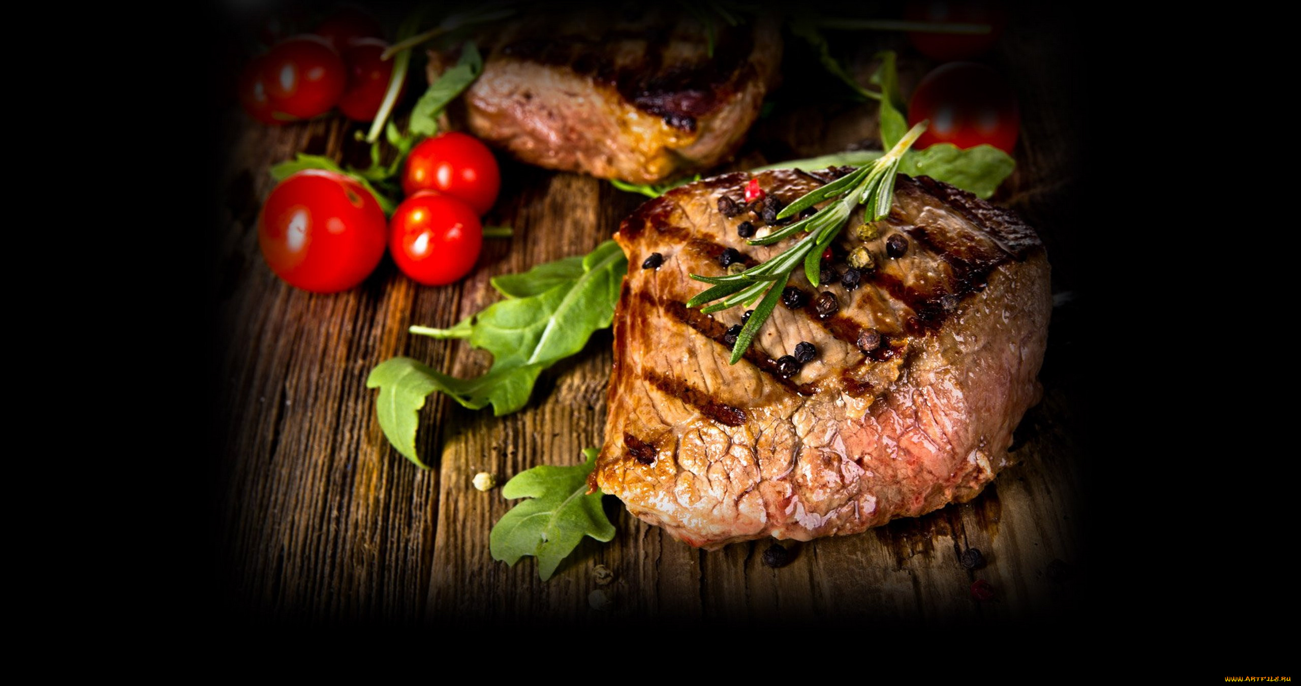 еда, мясные, блюда, стейк, мясо