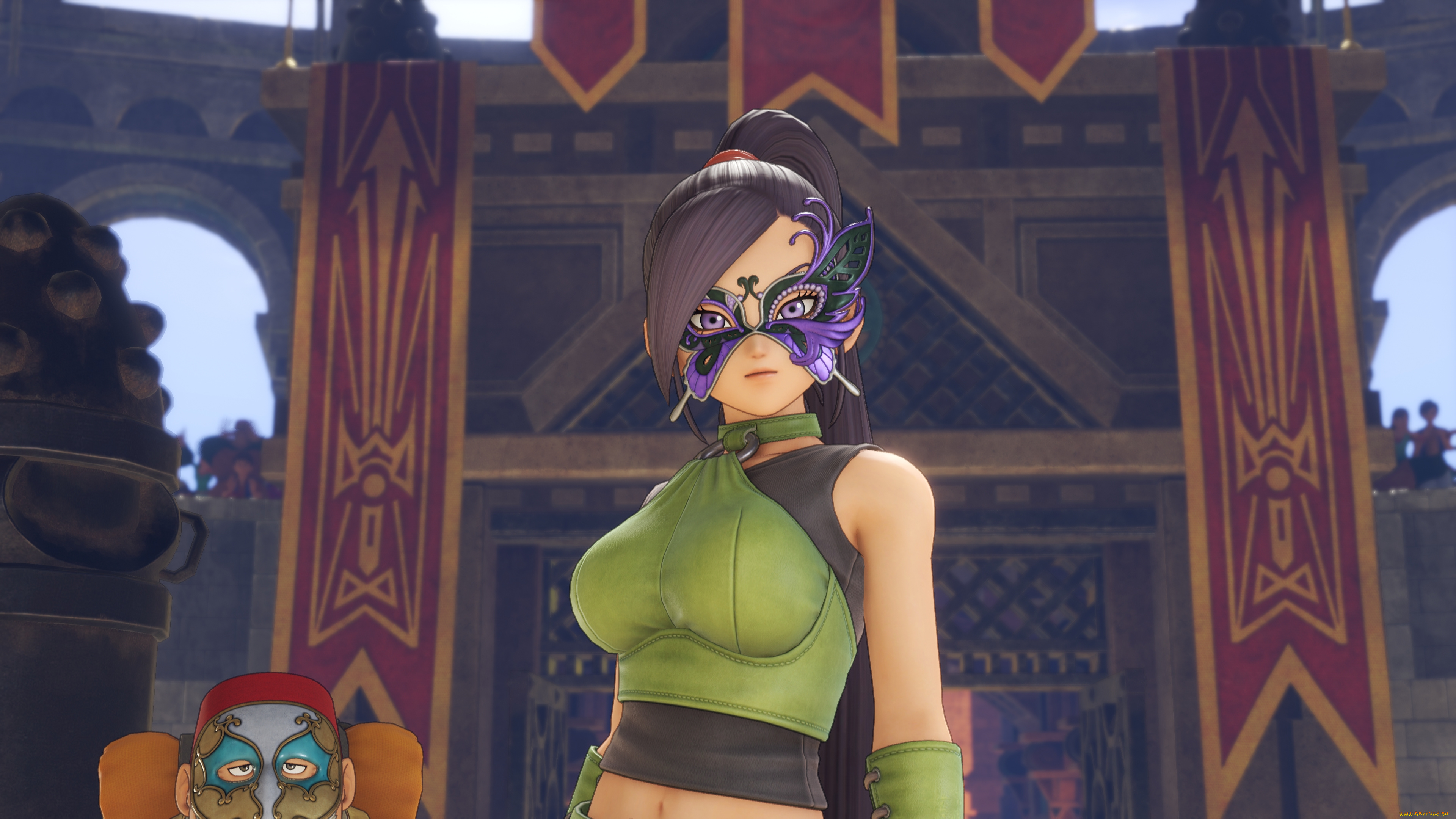 видео, игры, dragon, quest, xi, dragon, quest, xi