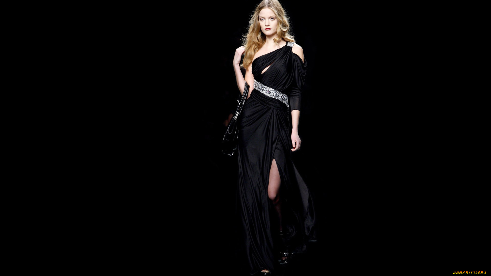 olya, ivanisevic, девушки, -, блондинки, , светловолосые, olya, ivanisevic, модель, подиум, платье, сумка