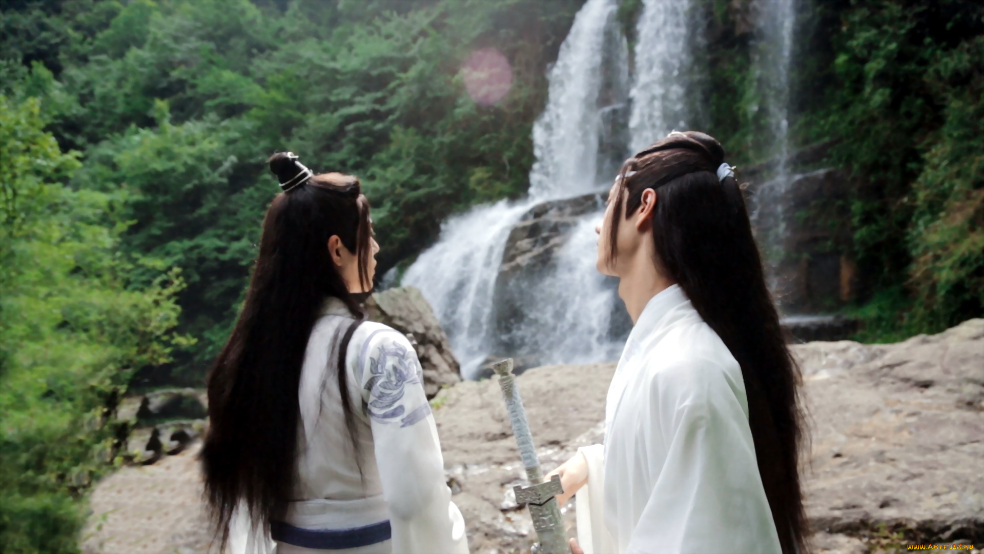 кино, фильмы, the, untamed, вэй, усянь, лань, ванцзы, водопад