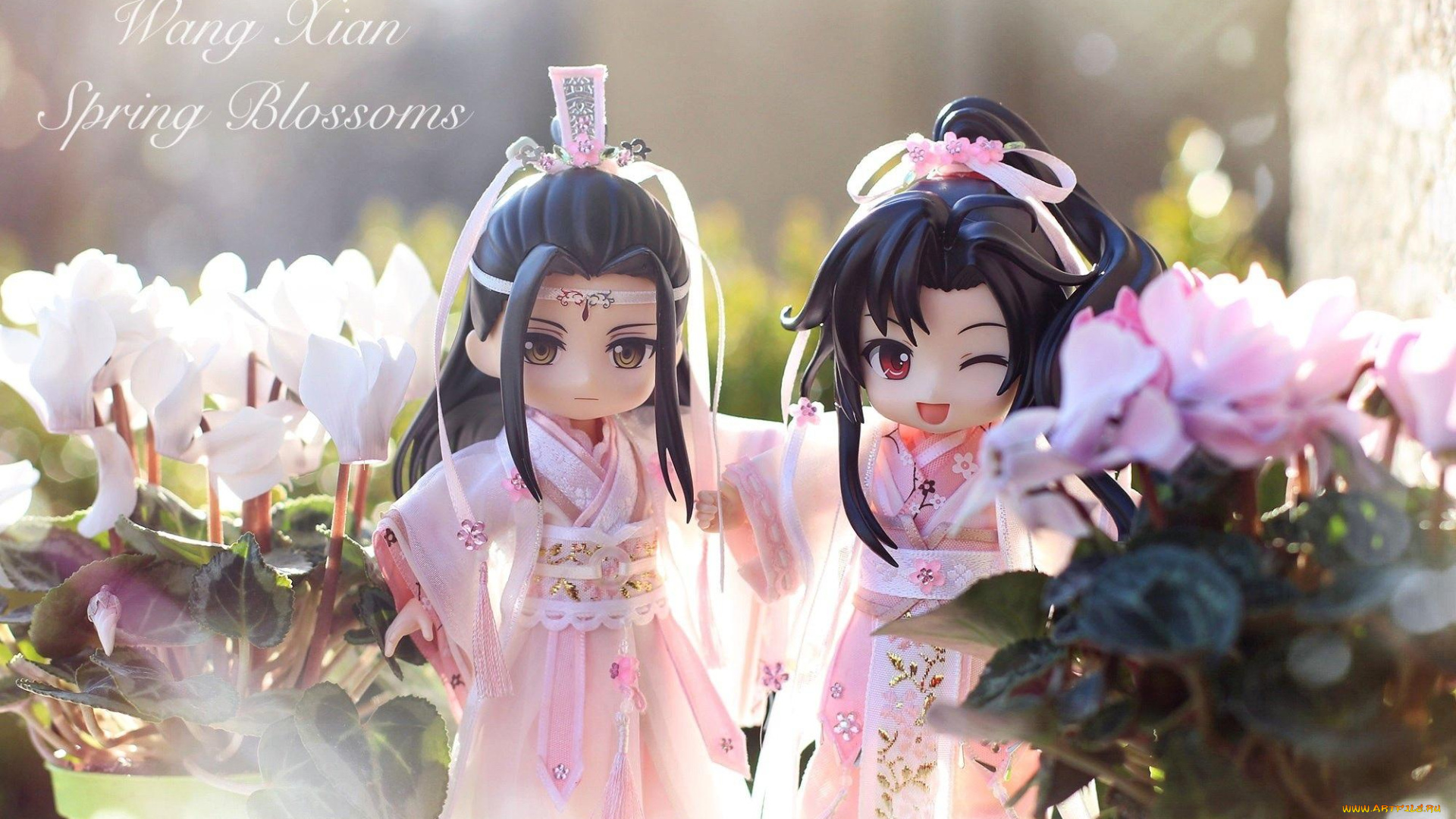 разное, игрушки, лань, ванцзи, вэй, усянь, куклы, цветы