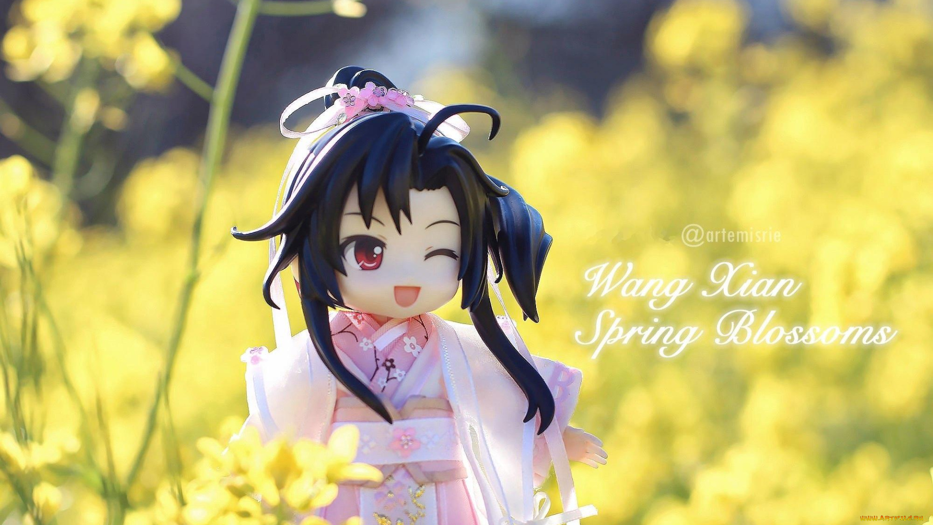 разное, игрушки, вэй, усянь, кукла, цветы