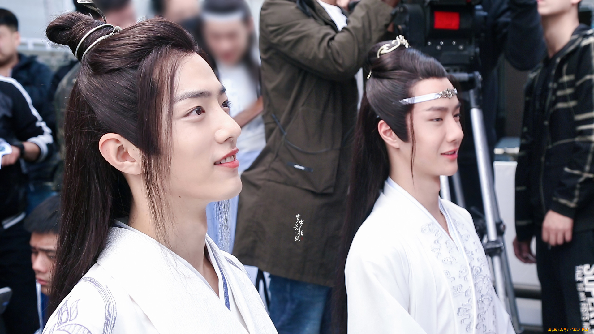 разное, знаменитости, сяо, чжань, ван, ибо, съемки