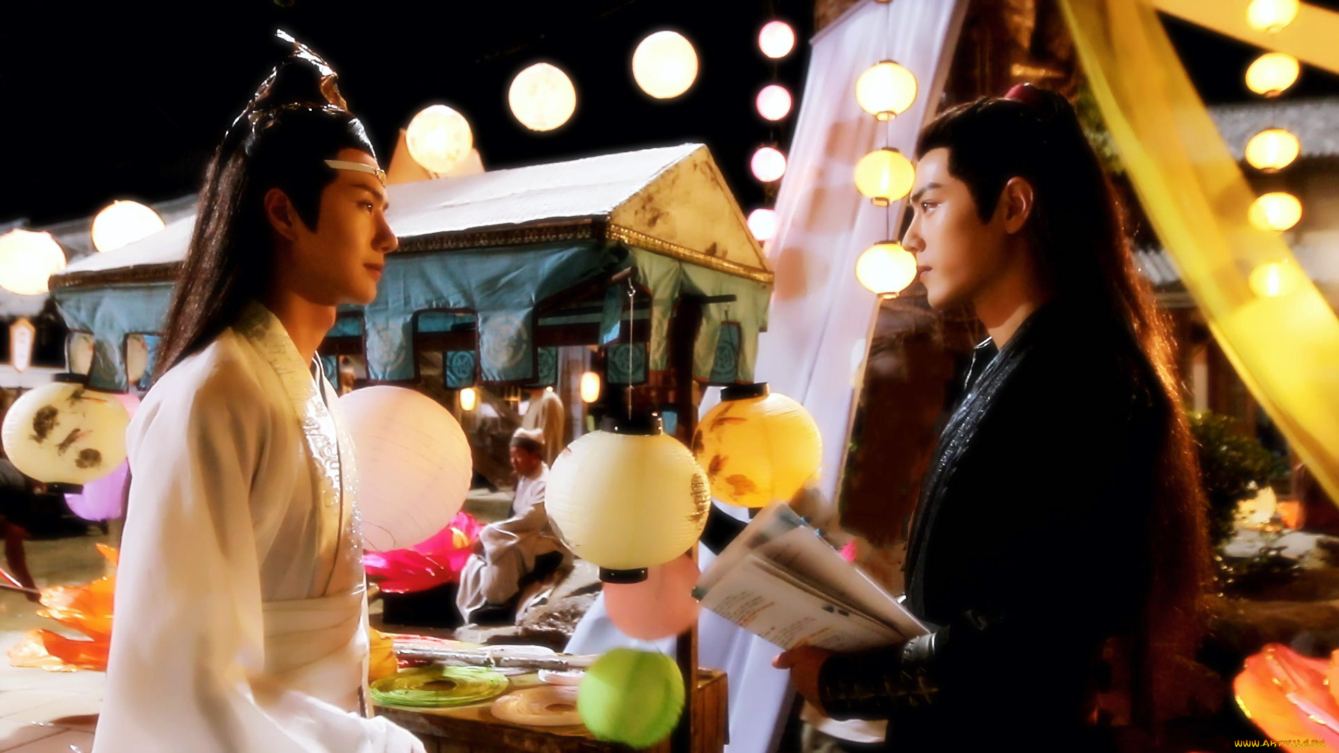 разное, знаменитости, ван, ибо, сяо, чжань, костюмы, сценарий, съемки