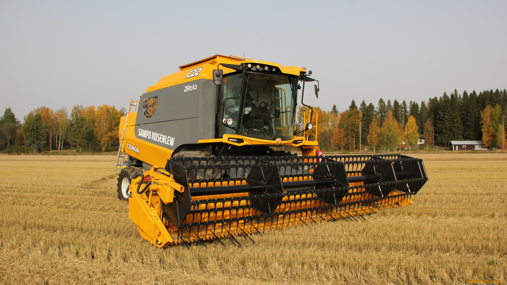 техника, комбайны, sampo